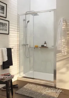 Душевая дверь Jacob Delafon Serenity E14C100-GA 100 см профиль хром стекло прозрачное